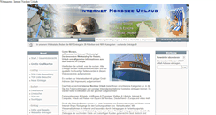 Desktop Screenshot of internet-nordsee-urlaub.de